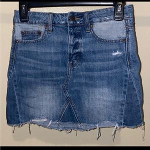 American Eagle Outfitters Denim Jean Mini Skirt